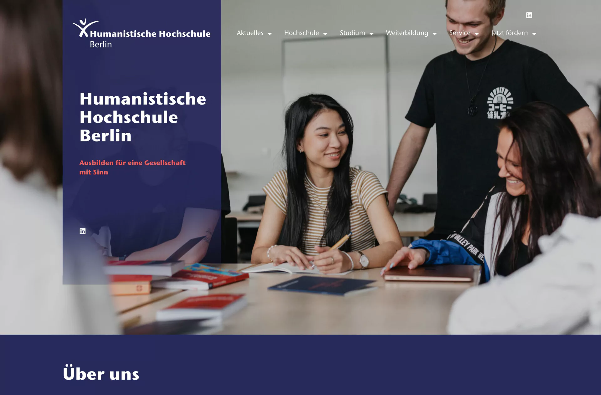 Webdesign für Hochschulen & Bildungseinrichtungen
