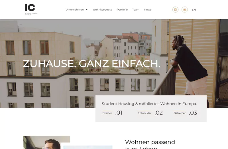 Webdesign für Immobilienmakler & Immobilienunternehmen