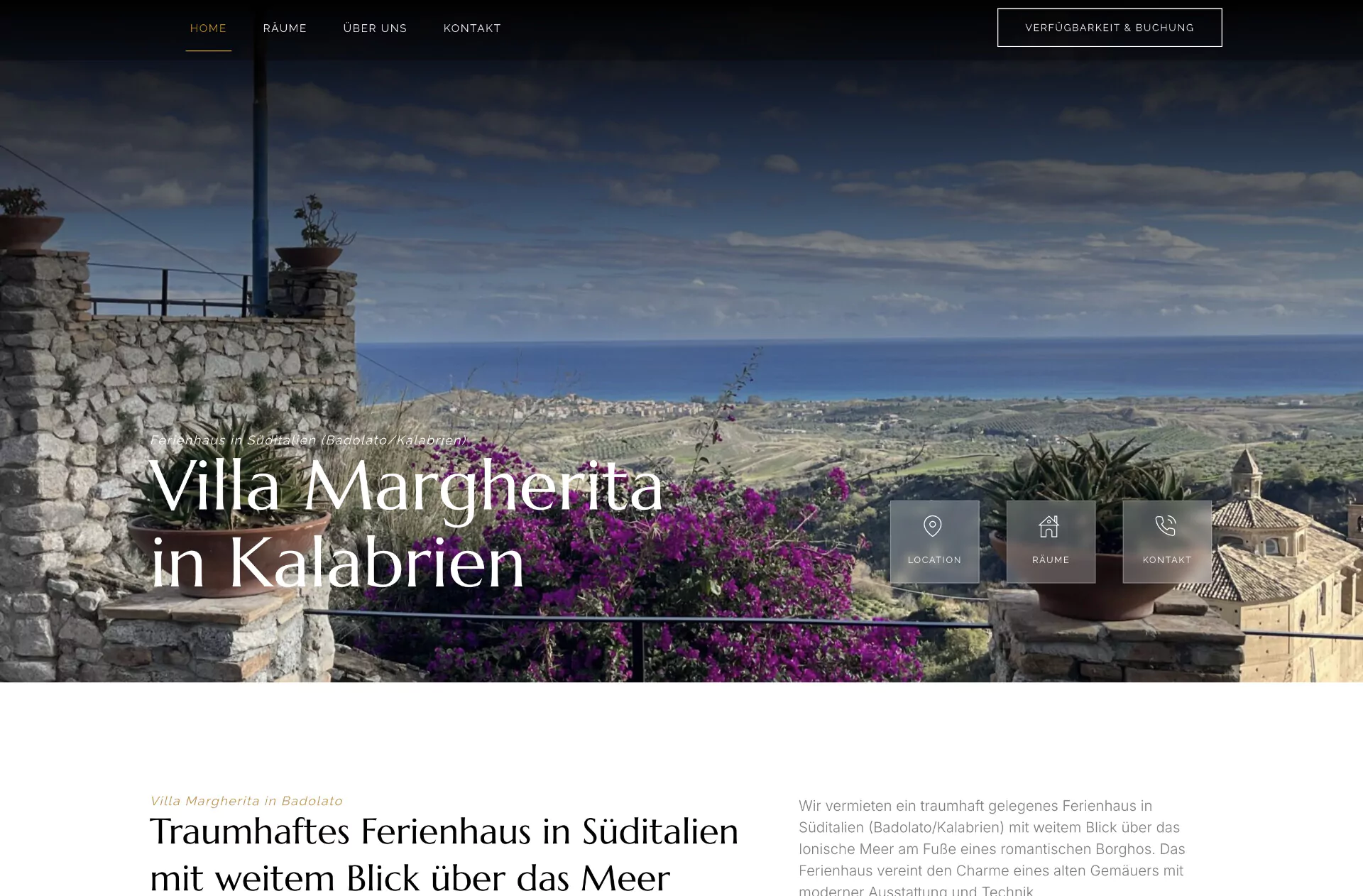 Webdesign für Ferienhäuser & Ferienwohnungen