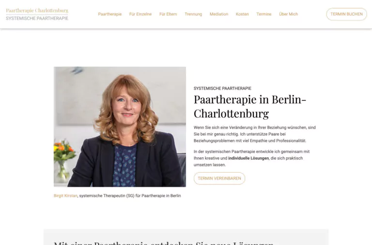 Webdesign für Therapeuten