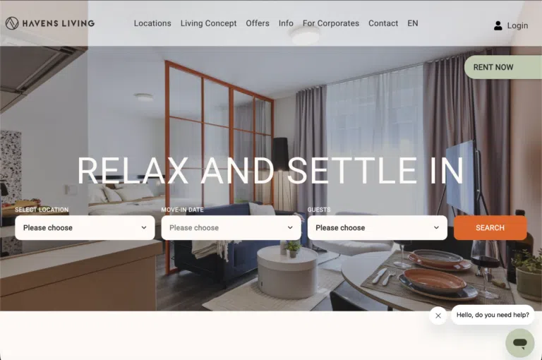 Webdesign aus Berlin für Serviced Apartments – mit WordPress