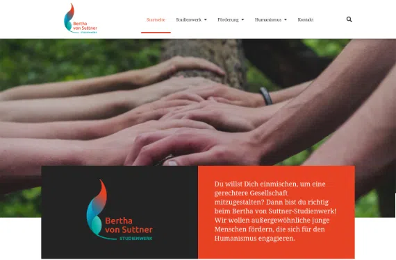 Webdesign aus Berlin für Studienwerke