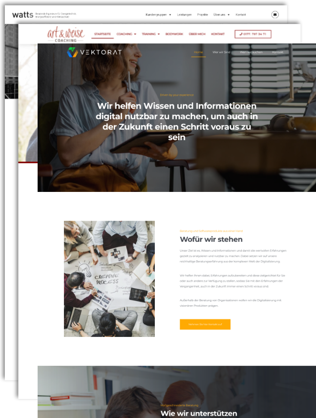 Referenzen vom WordPress-Webdesign-Freelancer in Berlin