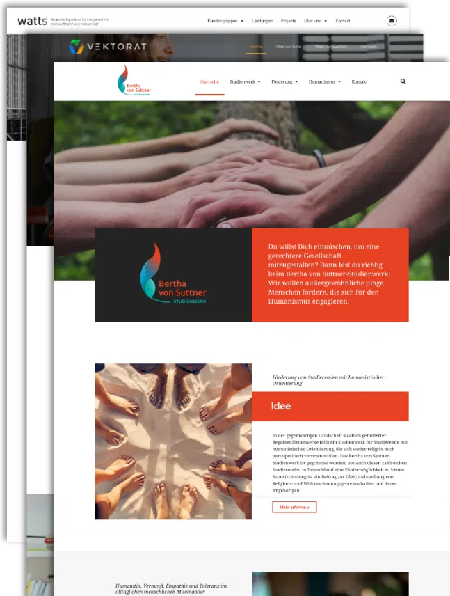 WordPress-Webdesign aus Berlin: Referenzen
